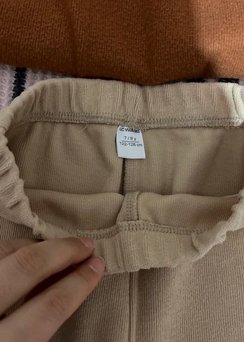 Kahverengi Uzun Kollu Kız çocuk Takımı - Görsel 6