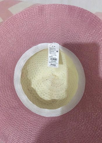 Beden Dantel Detaylı Pembe Bohem Kadın Şapka