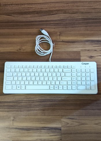 Casper Nirvana K1500 Beyaz USB Klavye - Görsel 10