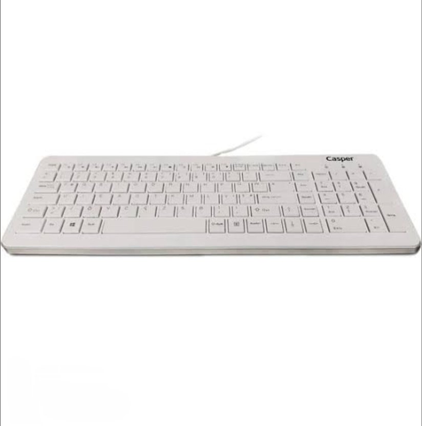 Casper Nirvana K1500 Beyaz USB Klavye - Görsel 3