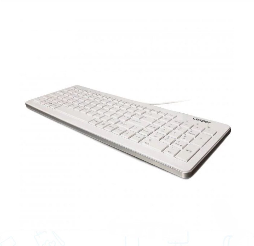 Casper Nirvana K1500 Beyaz USB Klavye - Görsel 2