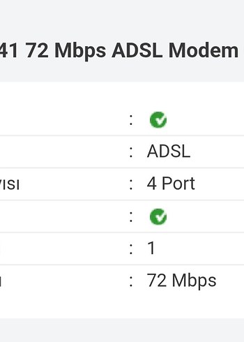 Airties Air 5341 72 Mbps ADSL2+ Modem - Görsel 2