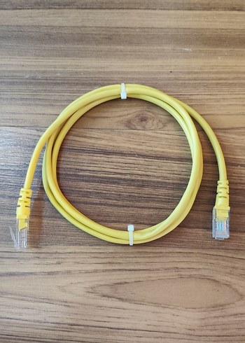 Ayt 1.5 Metre Sari 24 Awg Cat5 Ethernet Kablosu - Görsel 4