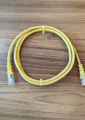Ayt 1.5 Metre Sari 24 Awg Cat5 Ethernet Kablosu - Görsel 3