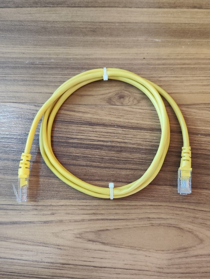 Ayt 1.5 Metre Sari 24 Awg Cat5 Ethernet Kablosu - Görsel 4
