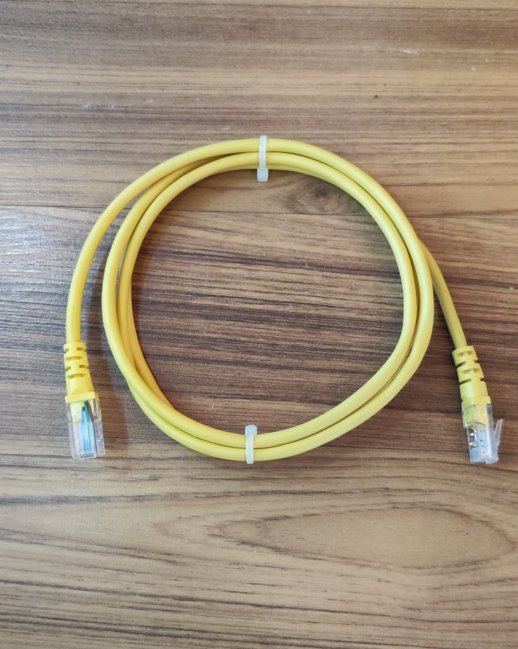 Ayt 1.5 Metre Sari 24 Awg Cat5 Ethernet Kablosu - Görsel 3
