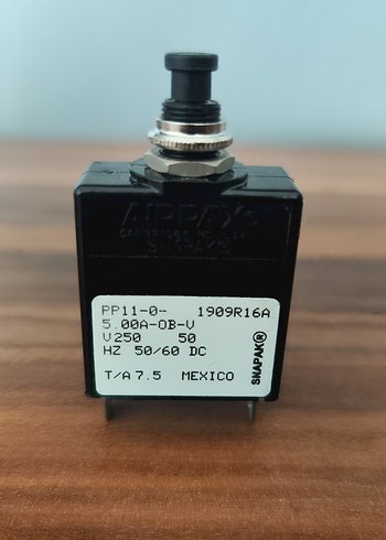 Snapak Airpax PP11-0-5.00A-OB-V Devre Kesici - Görsel 4