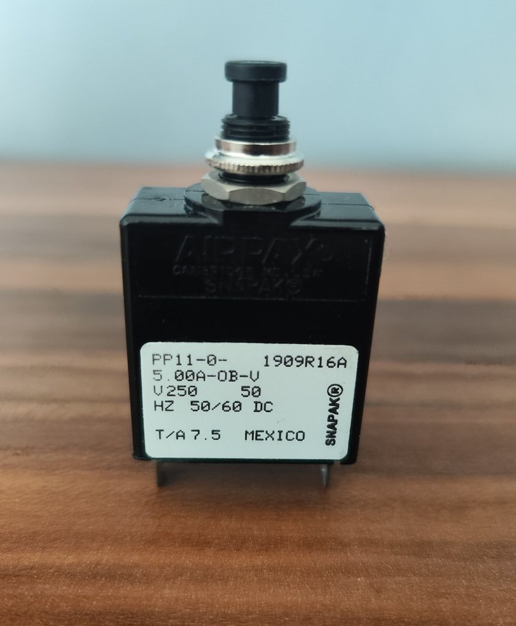 Snapak Airpax PP11-0-5.00A-OB-V Devre Kesici - Görsel 4