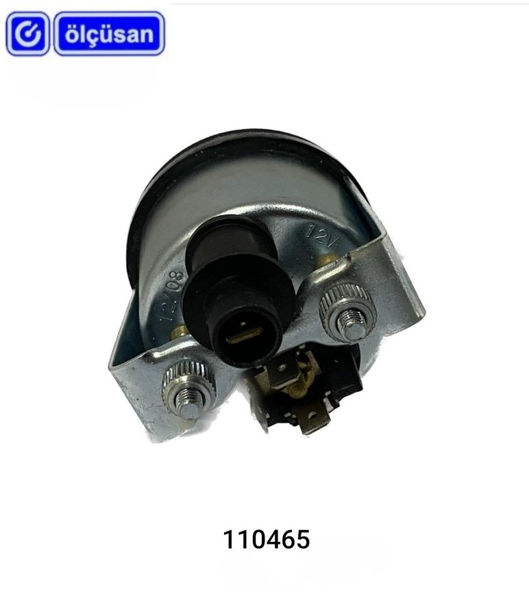 ÖLÇÜSAN 110465 Yağ Saati 12V 25 Bar 52mm - Görsel 2