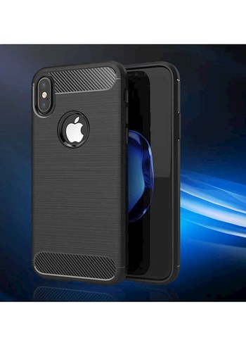 ZM STORE Apple Iphone X / Iphone Xs Siyah Silikon Kılıf