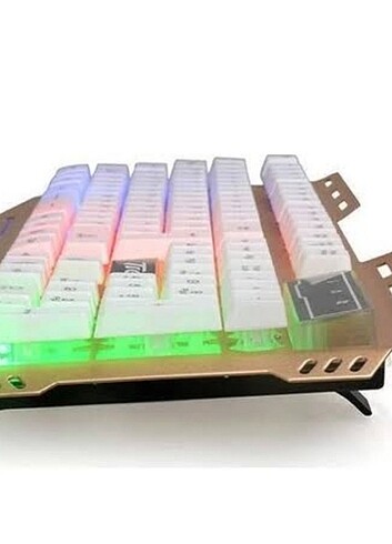 Tigoes K22 Gamer RGB Led lşıklı Oyuncu Klavyesi - Görsel 3