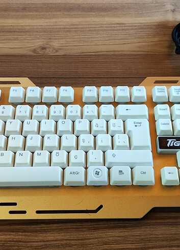 Tigoes K22 Gamer RGB Led lşıklı Oyuncu Klavyesi - Görsel 6