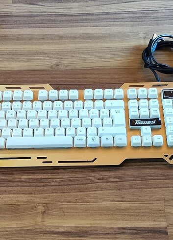 Tigoes K22 Gamer RGB Led lşıklı Oyuncu Klavyesi - Görsel 7