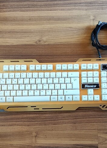 Tigoes K22 Gamer RGB Led lşıklı Oyuncu Klavyesi - Görsel 8
