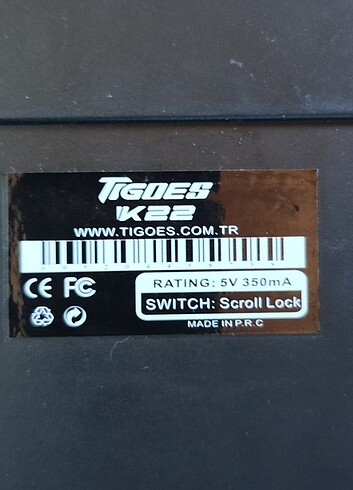 Tigoes K22 Gamer RGB Led lşıklı Oyuncu Klavyesi - Görsel 9