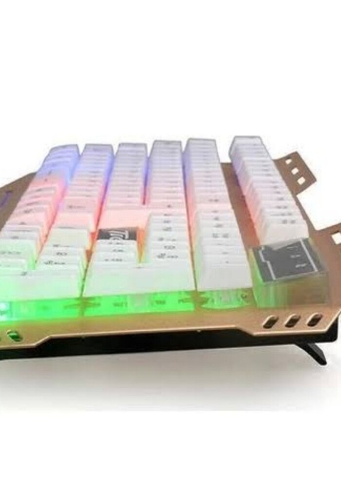 Tigoes K22 Gamer RGB Led lşıklı Oyuncu Klavyesi - Görsel 3