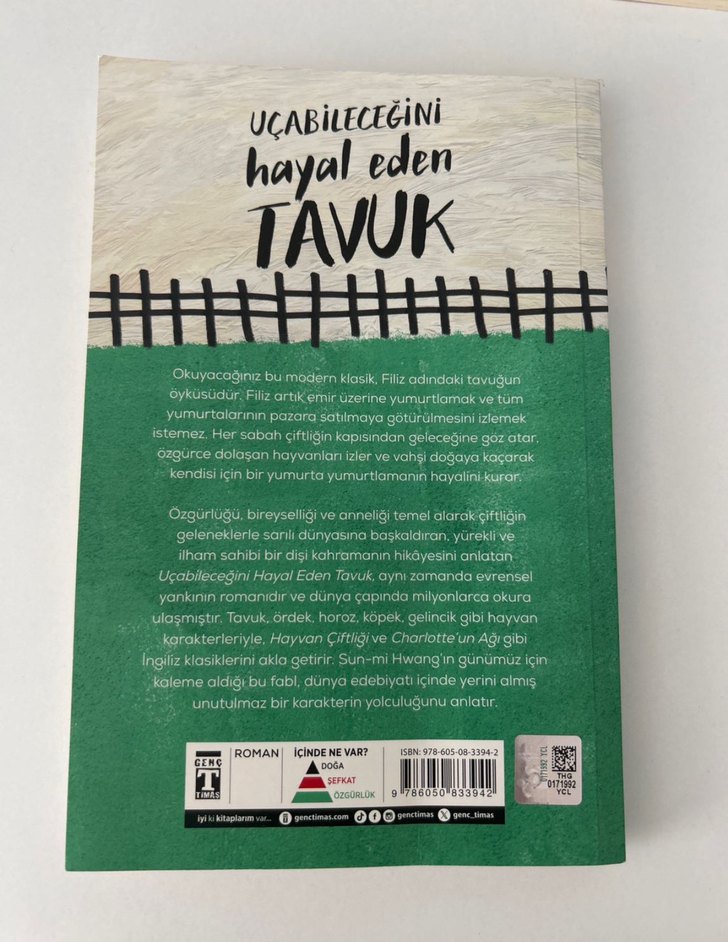 Uçabileceğini Hayal Eden Tavuk - Sun-Mi Hwang - Görsel 2