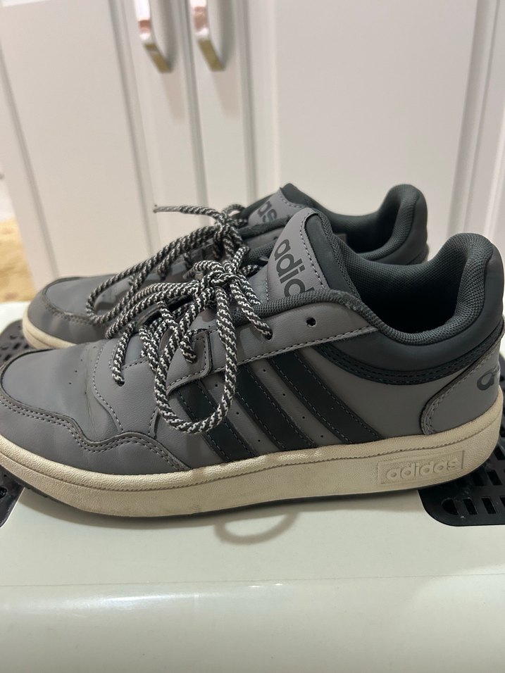 Gri Street Wear Erkek Ayakkabı Bağcıkları - Görsel 2