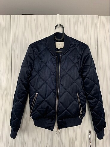 Lacivert bomber ceket