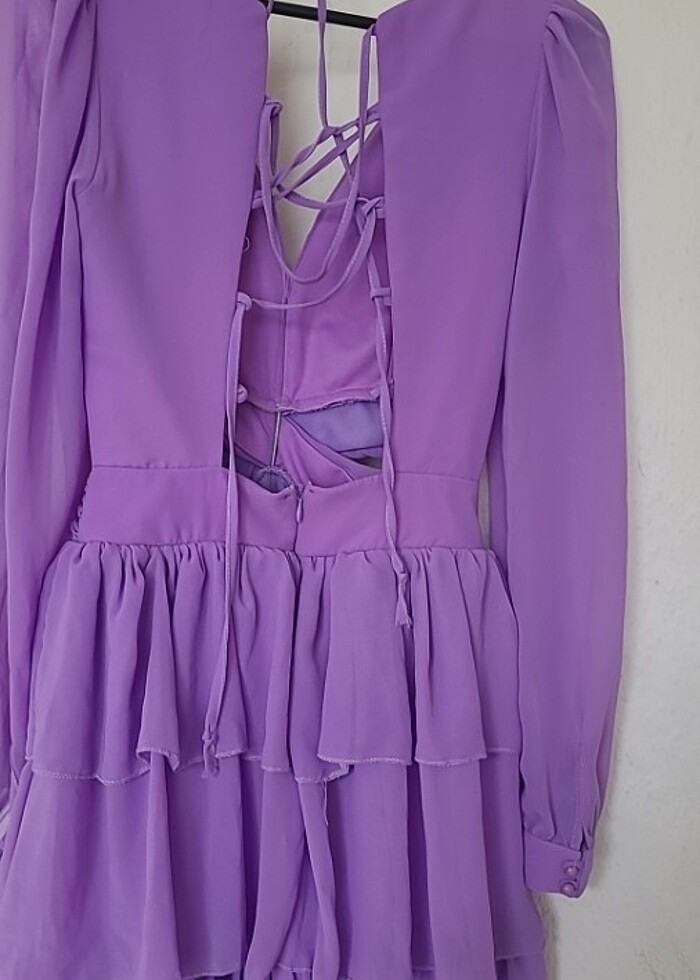 Lila abiye  - Görsel 3