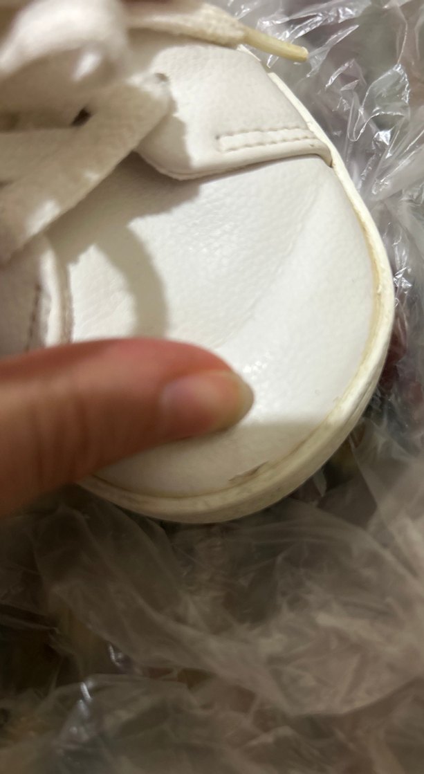 Kız Çocuk Beyaz Bağcıklı Spor Ayakkabı - Görsel 5