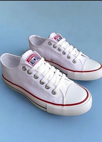 36 Beden Converse All Star-Beyaz Kısa