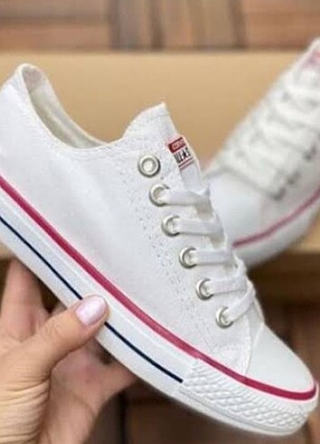 Converse Converse All Star-Beyaz Kısa..