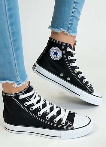 Converse All Star-Siyah Uzun..