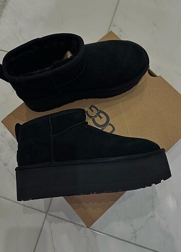 37 Beden siyah Renk UGG ULTRA MİNİ PLATFORM-BLACK