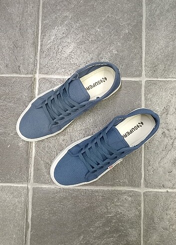 36 Beden mavi Renk SUPERGA-FIRSAT ÜRÜNÜ..
