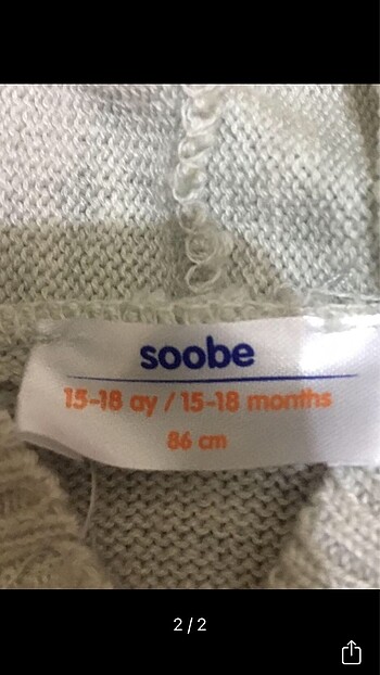 Soobe Bebek hırka