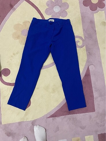 Saks mavisi pantolon