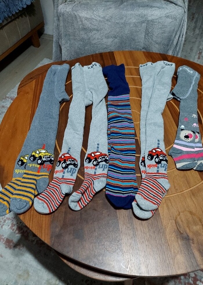 Çocuk  külotlu çoraplar  - Görsel 3