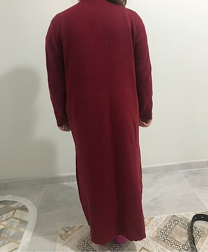 l Beden bordo Renk Kışlık elbise
