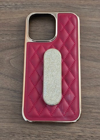 iphone 14 pro max Bordo Telefon Kılıfı