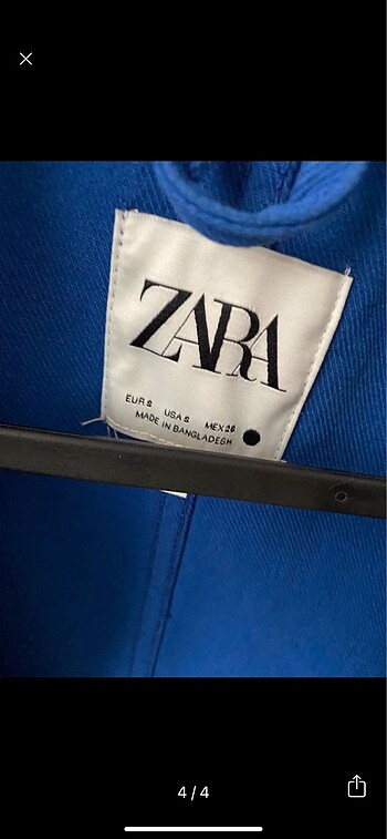 s Beden lacivert Renk Zara kotceket