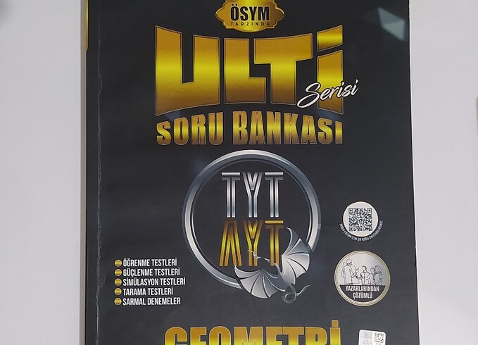 TYT AYT GEOMETRİ SORU BANKASI BEŞ VİTRİN