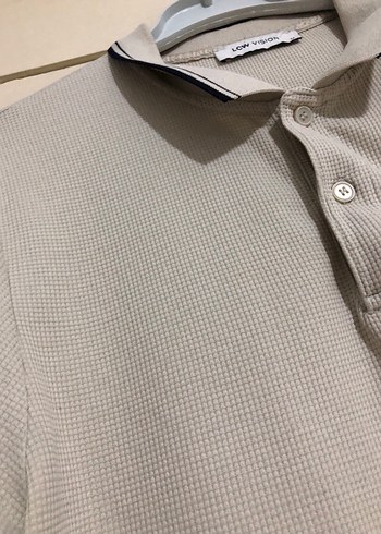 LCW Bej Düğmeli Kısa Kollu Erkek Polo Tişört