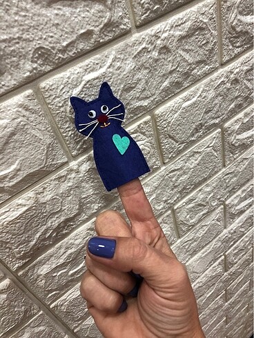 Keçe parmak kukla - Görsel 4