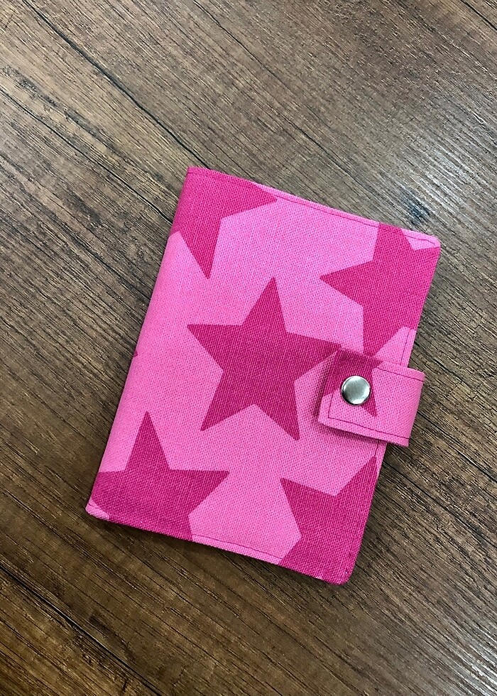 Yıldız kumaş pasaport/ruhsat kılıfı - Görsel 3
