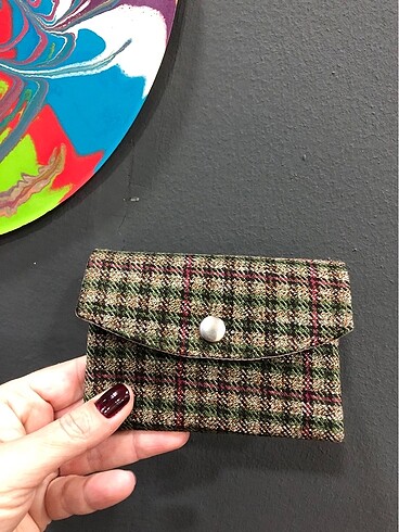 Kumaş kartlık cüzdan - Görsel 5