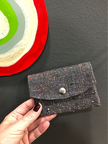 Kumaş kartlık cüzdan - Görsel 9