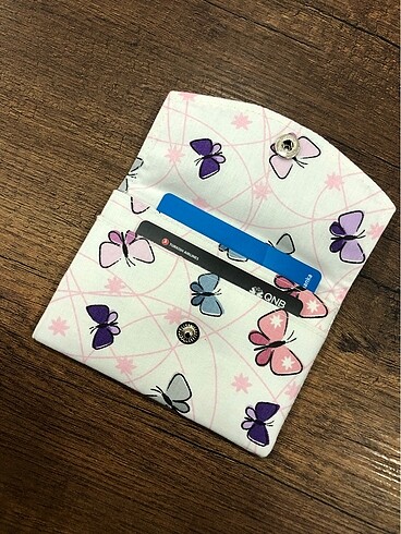 Kumaş kartlık cüzdan - Görsel 6