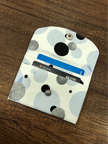 Kumaş kartlık cüzdan - Görsel 8