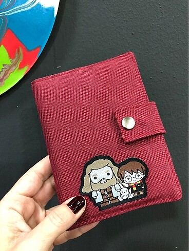 Beden Harry Potter kumaş pasaport/ruhsat kılıfı