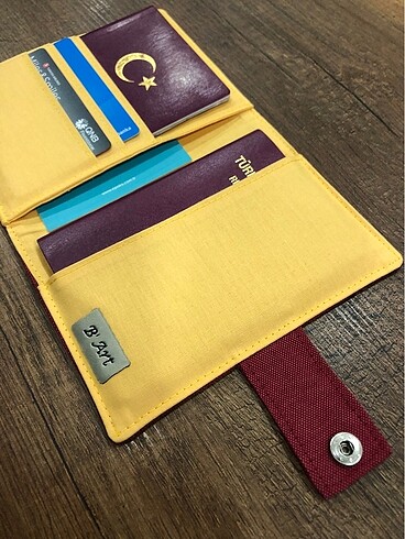 Harry Potter kumaş pasaport/ruhsat kılıfı - Görsel 6