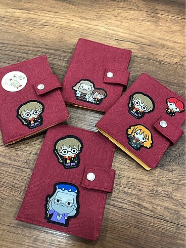 Harry Potter kumaş pasaport/ruhsat kılıfı - Görsel 5