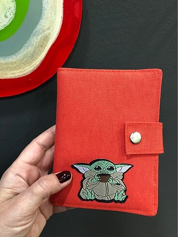 Star Wars kumaş pasaport/ruhsat kılıfı - Görsel 3