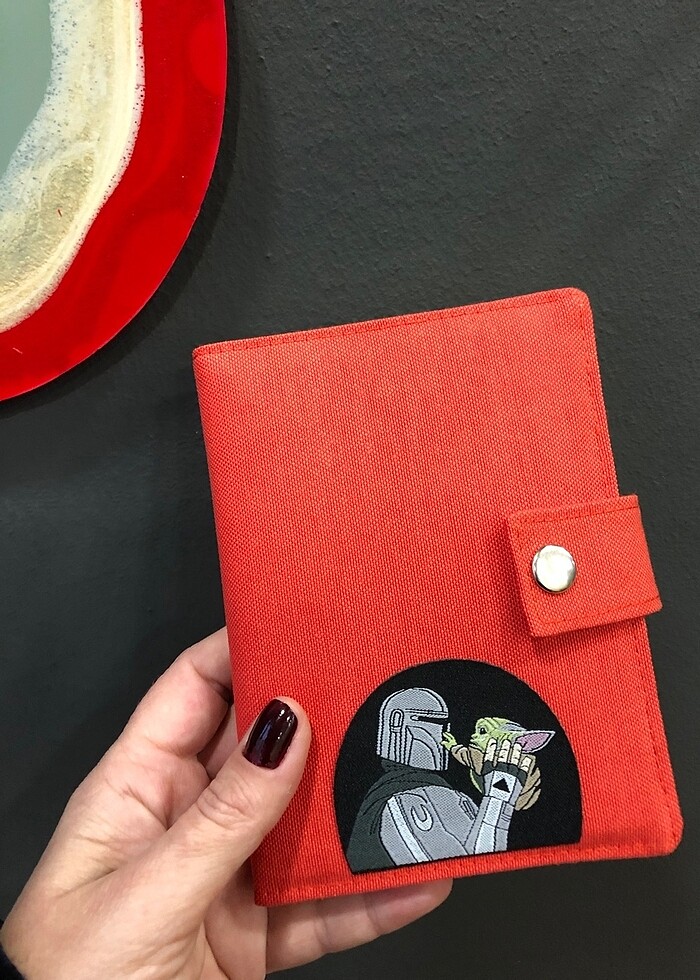 Star Wars kumaş pasaport/ruhsat kılıfı - Görsel 2