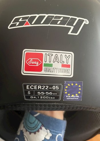 Siyah Biker Tarzı Motosiklet Kaskı - Görsel 6